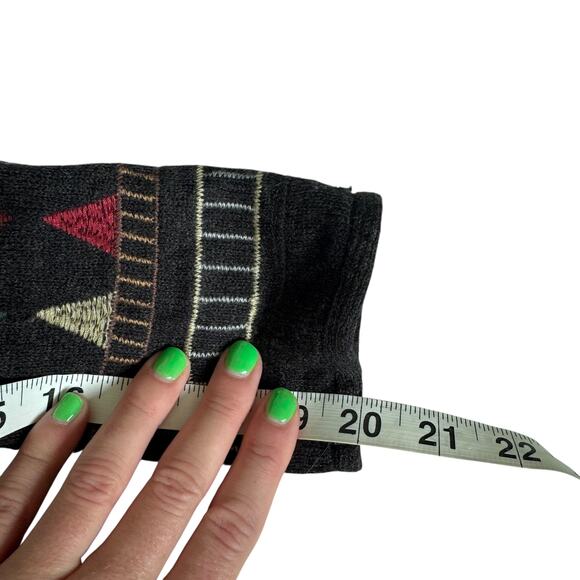 Johnny Was Biya Flower Embroidered Hooded Cardigan Charcoal Grey - Picture 14 of 15